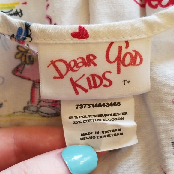 Dear God kids scrub top - Picture 7 of 8